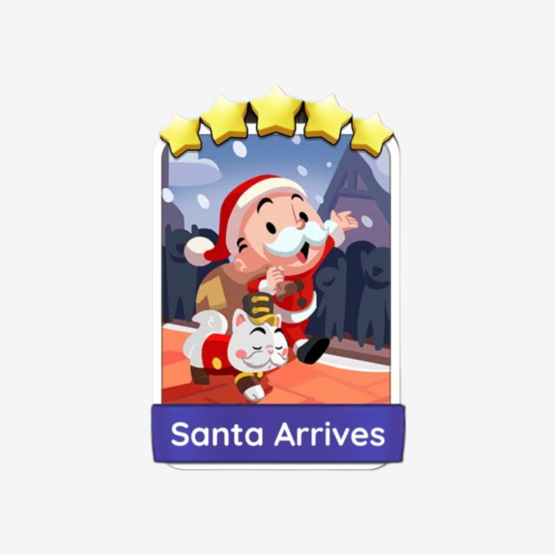 Santa Arrives