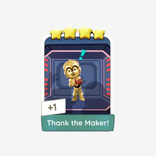Thank the Maker!