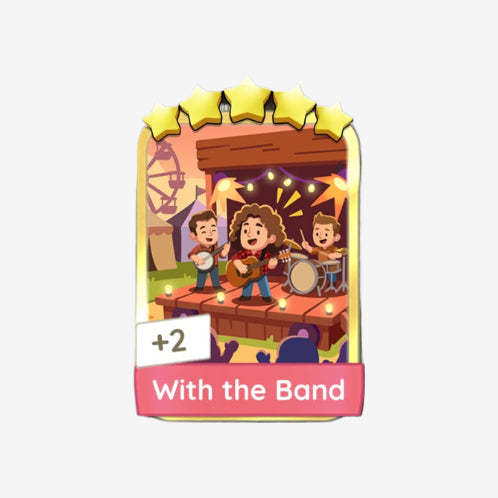 With the Band