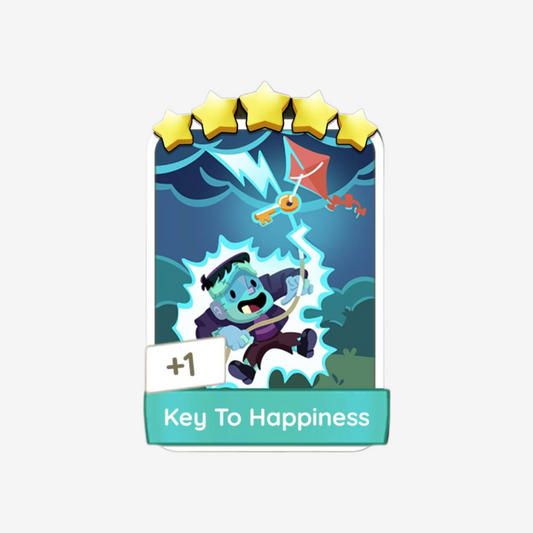 Key To Happiness - Monopoly Go Sticker