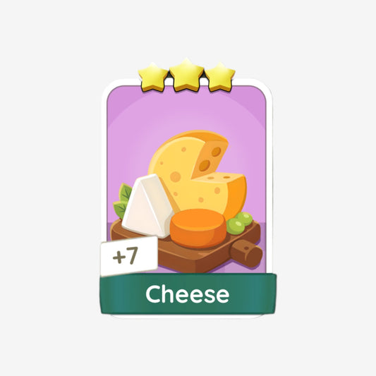 Cheese - Monopoly Go Sticker