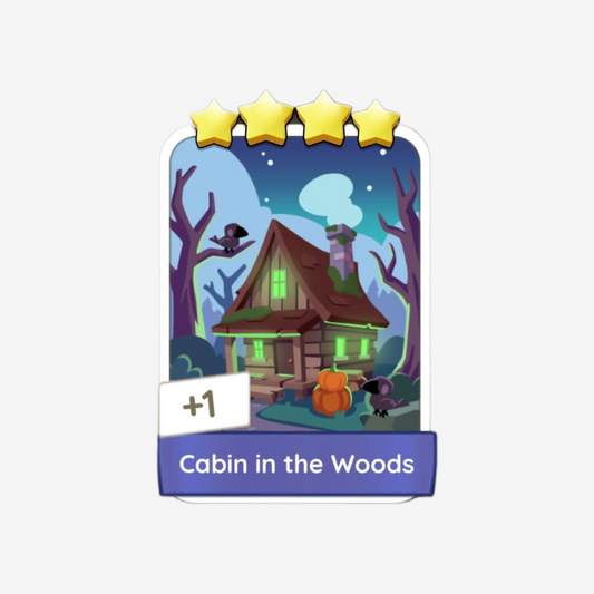 Cabin in the Woods - Monopoly Go Sticker