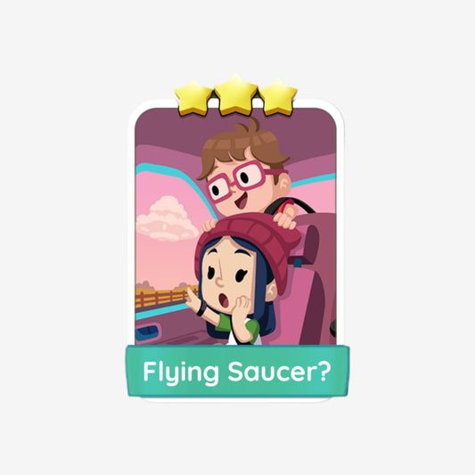 Flying Saucer? - Monopoly Go Sticker