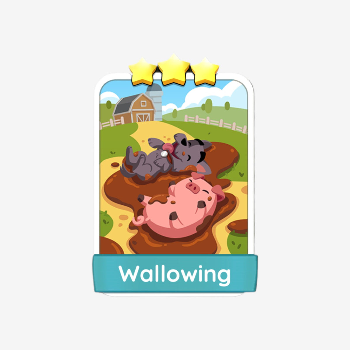 Wallowing - Monopoly Go Sticker