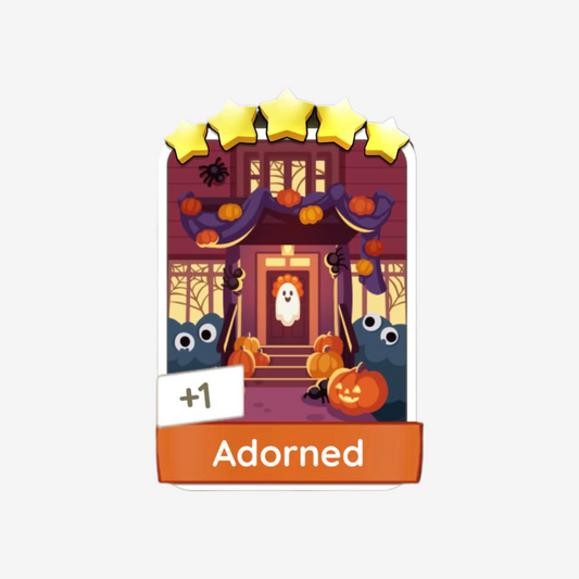Adorned - Monopoly Go Sticker