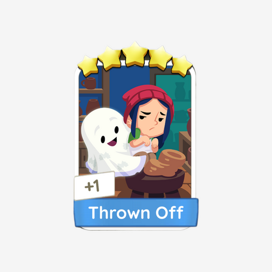 Thrown Off - Monopoly Go Sticker