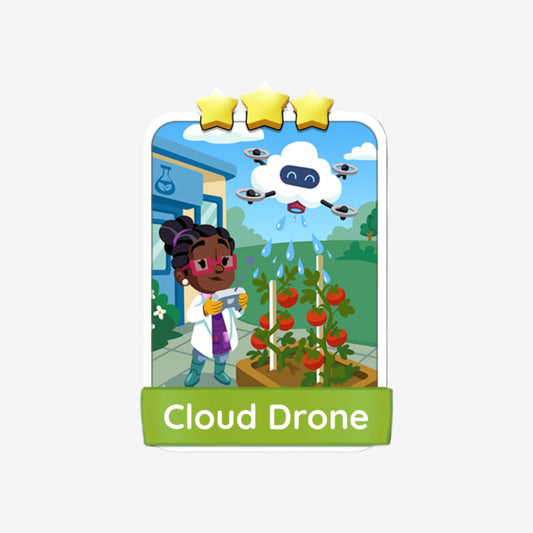 Cloud Drone - Monopoly Go Sticker