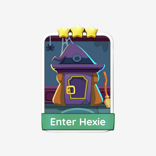 Enter Hexie - Monopoly Go Sticker