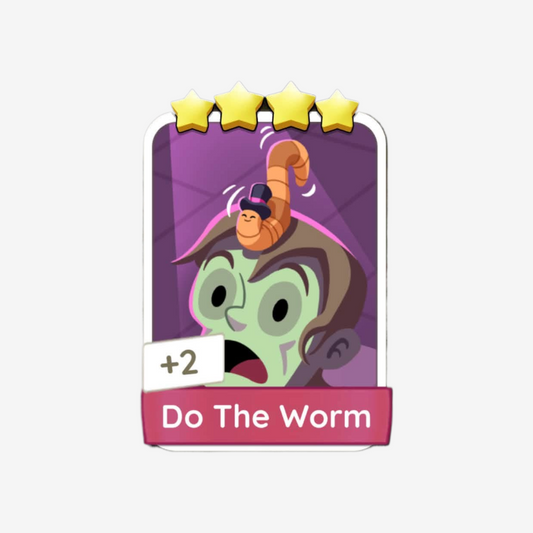 Do The Worm - Monopoly Go Sticker