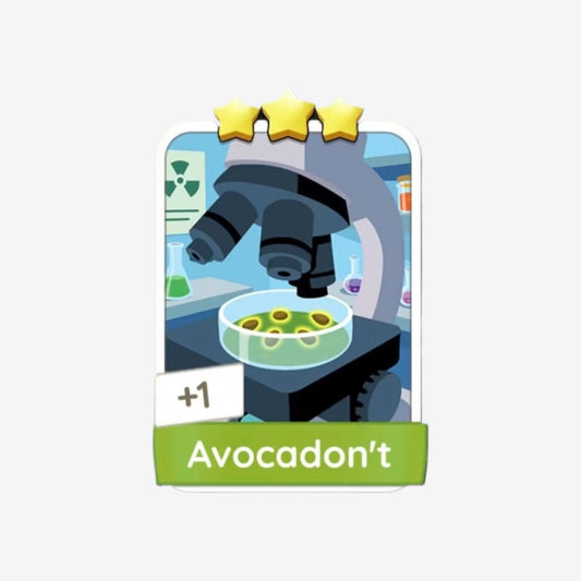 Avocadon't - Monopoly Go Sticker