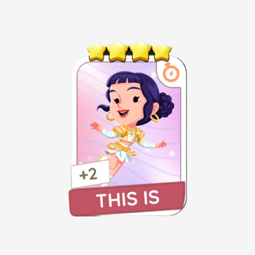 THIS IS - Monopoly Go Sticker