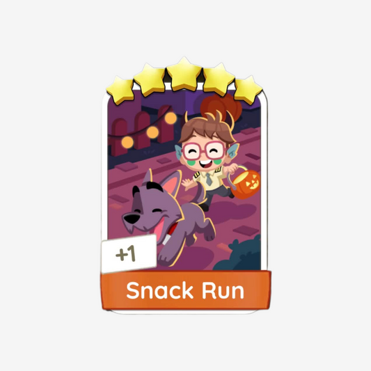 Snack Run - Monopoly Go Sticker