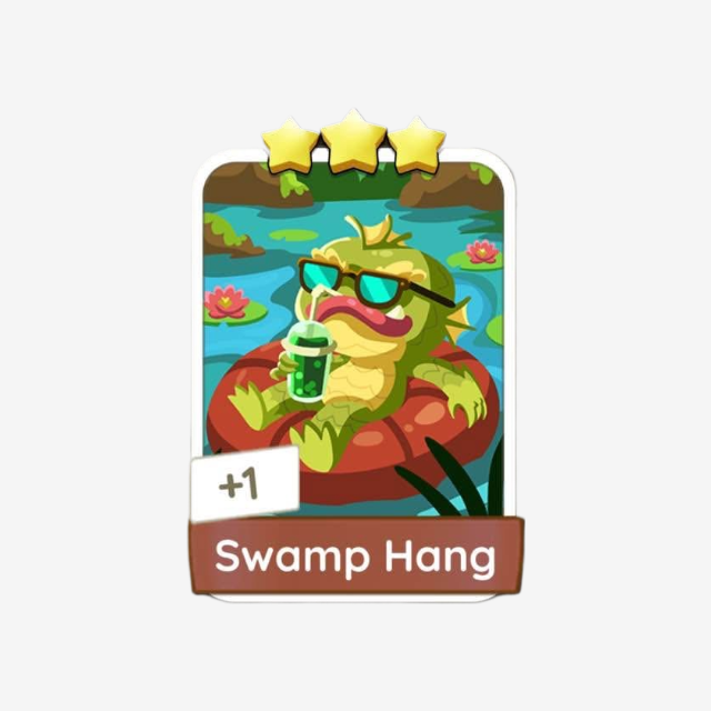 Swamp Hang - Monopoly Go Sticker
