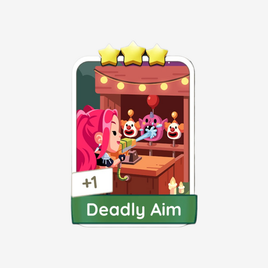 Deadly Aim - Monopoly Go Sticker