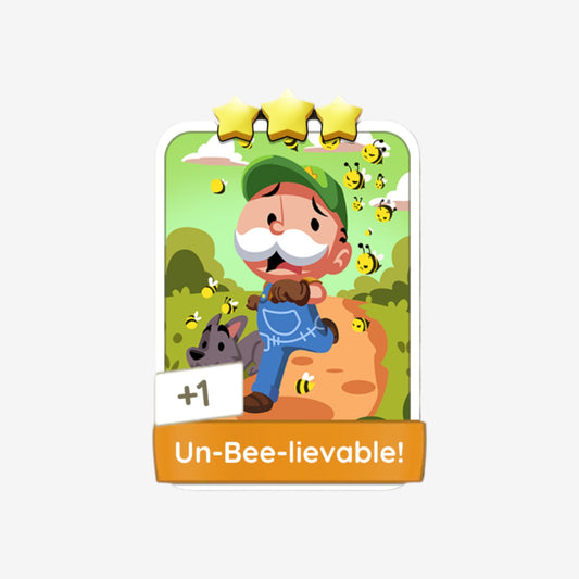 Un-Bee-lievable! - Monopoly Go Sticker