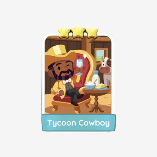 Tycoon Cowboy - Monopoly Go Sticker