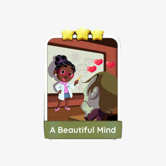 A Beautiful Mind - Monopoly Go Sticker