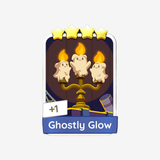 Ghostly Glow - Monopoly Go Sticker