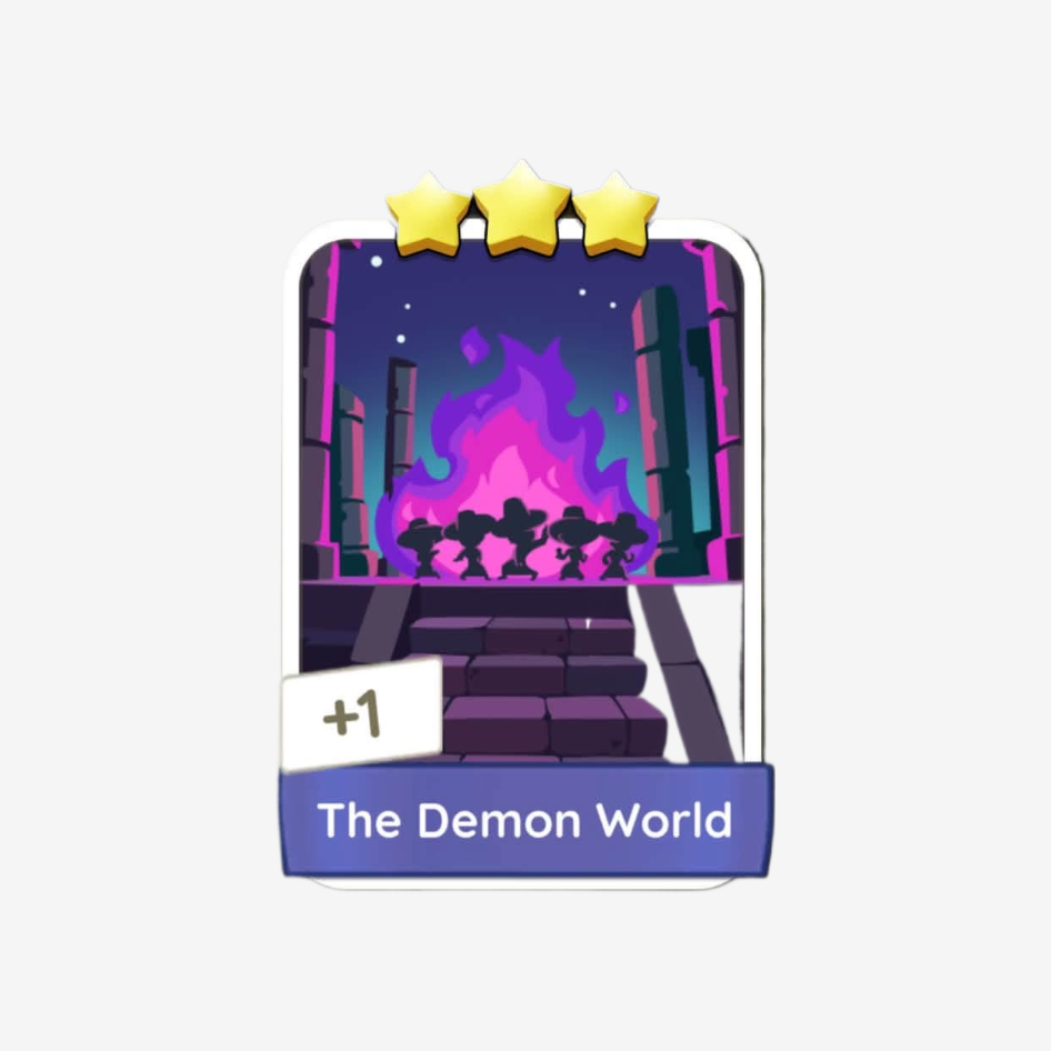 The Demon World - Monopoly Go Sticker