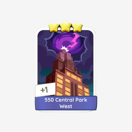 550 Central Park West - Monopoly Go Sticker