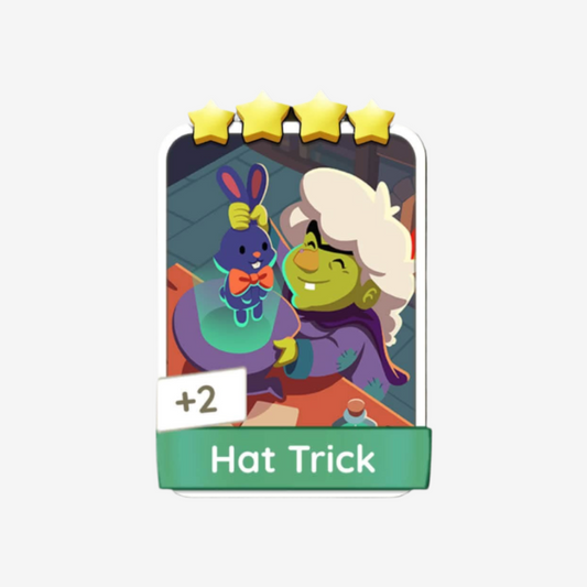 Hat Trick - Monopoly Go Sticker