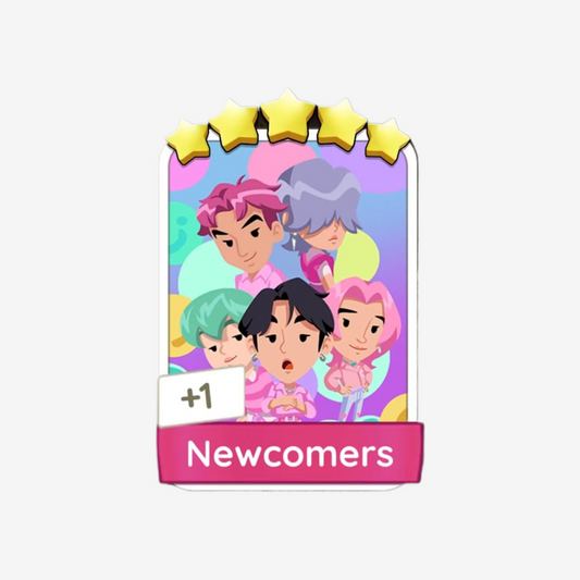 Newcomers - Monopoly Go Sticker