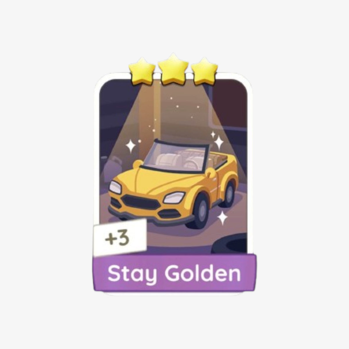 Stay Golden - Monopoly Go Sticker