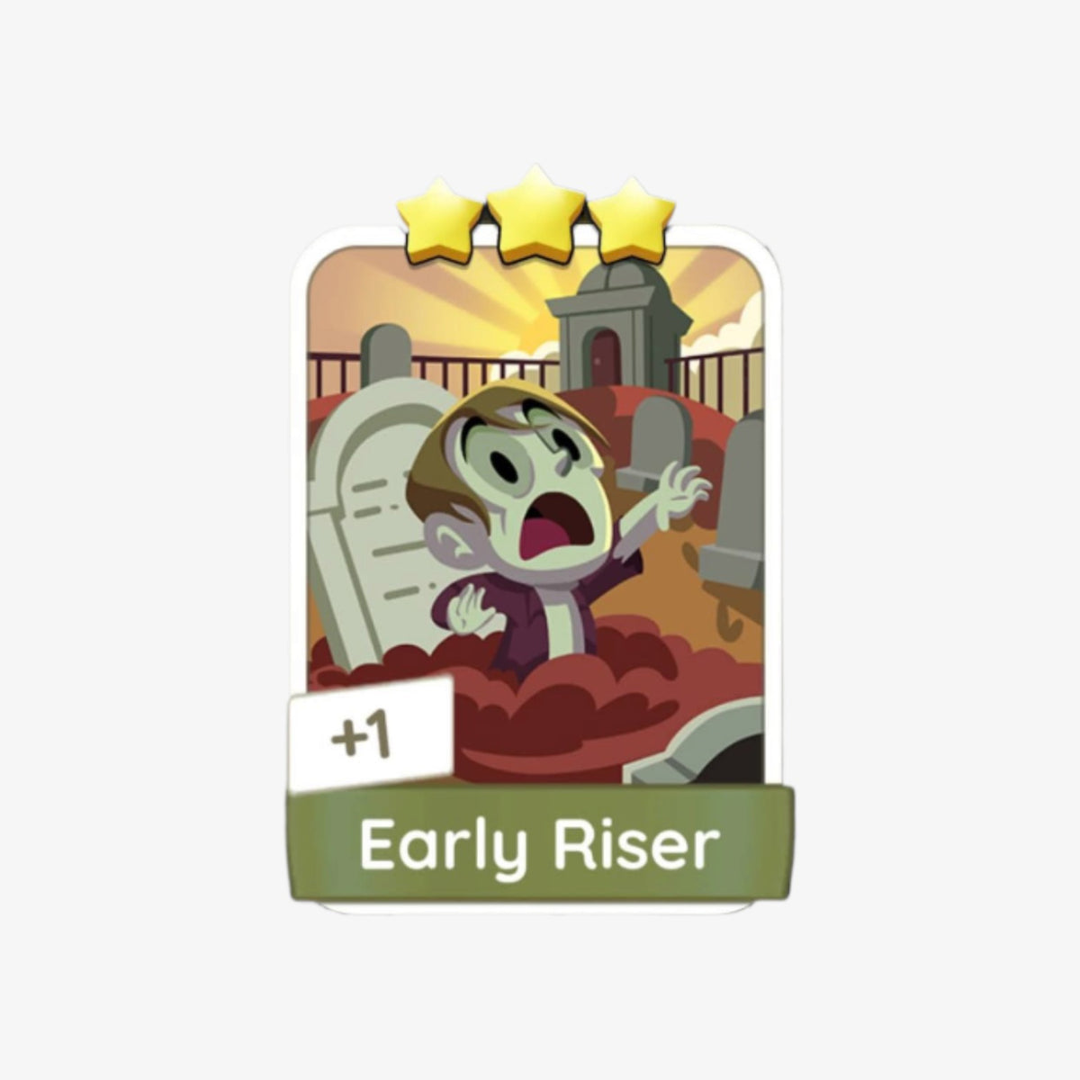 Early Riser - Monopoly Go Sticker