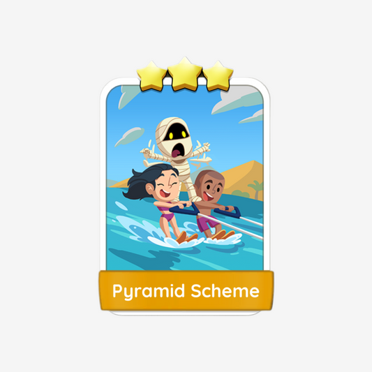 Pyramid Scheme - Monopoly Go Sticker