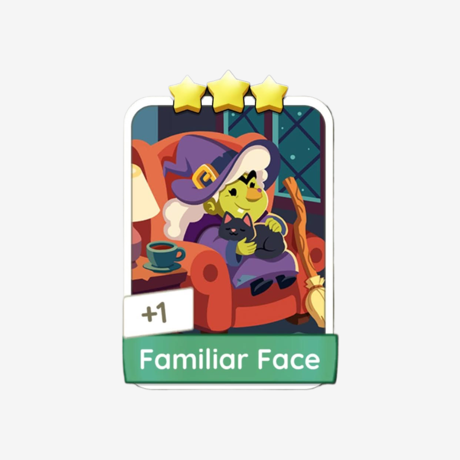 Familiar Face - Monopoly Go Sticker