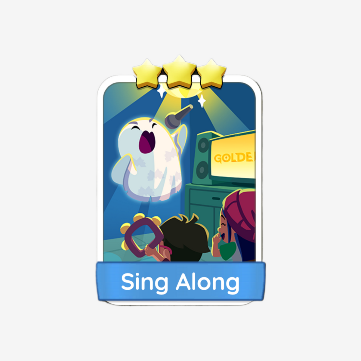 Sing Along - Monopoly Go Sticker