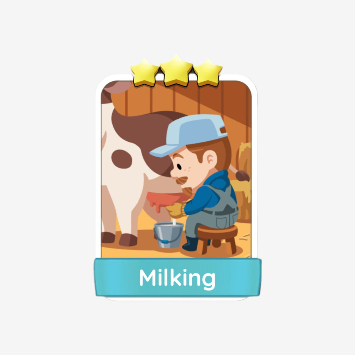 Milking - Monopoly Go Sticker