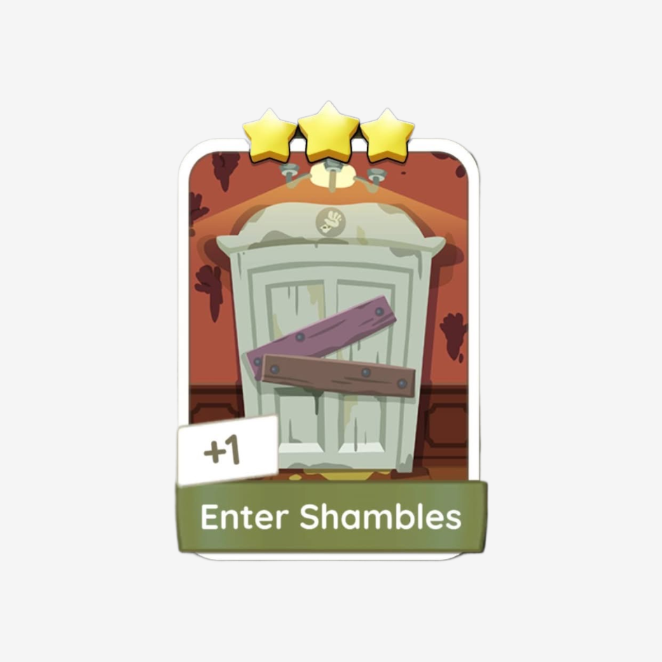 Enter Shambles - Monopoly Go Sticker