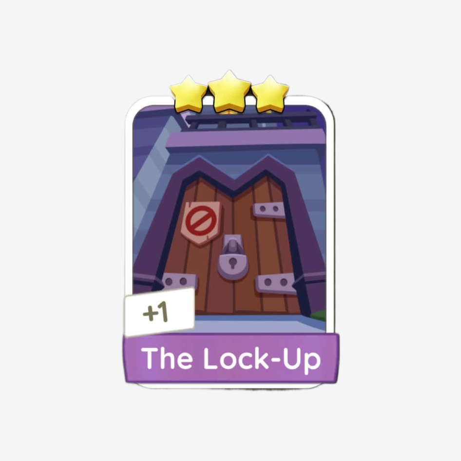 The Lock-Up - Monopoly Go Sticker