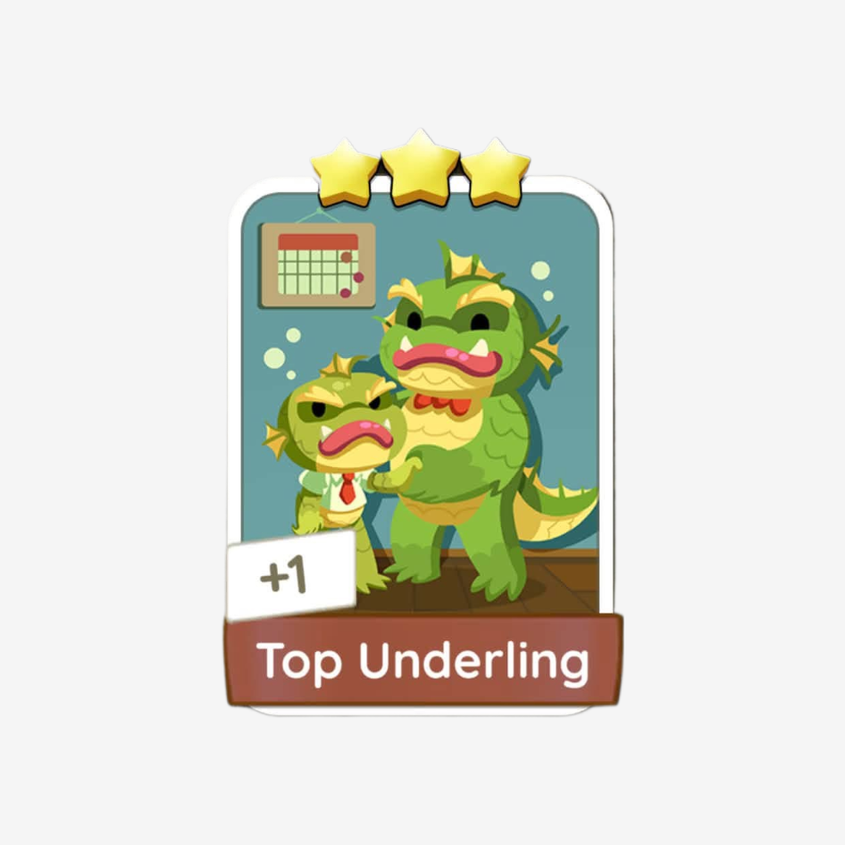 Top Underling - Monopoly Go Sticker