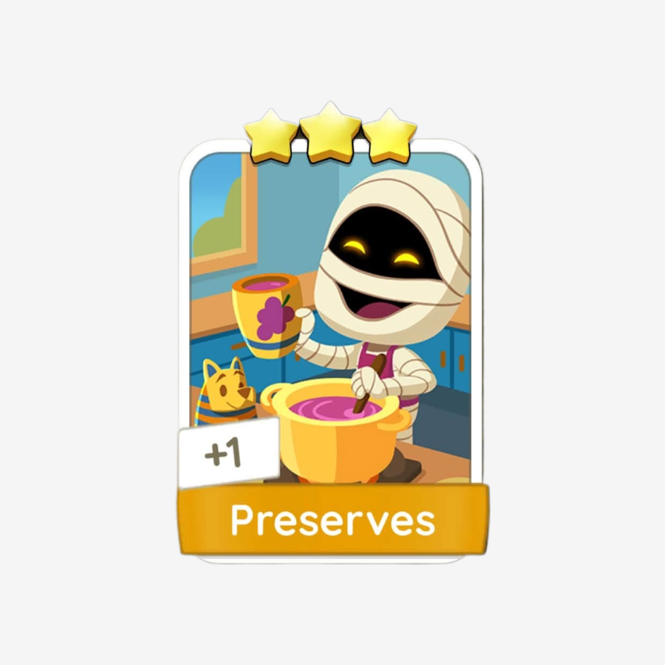 Preserves - Monopoly Go Sticker