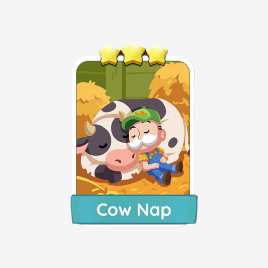 Cow Nap - Monopoly Go Sticker