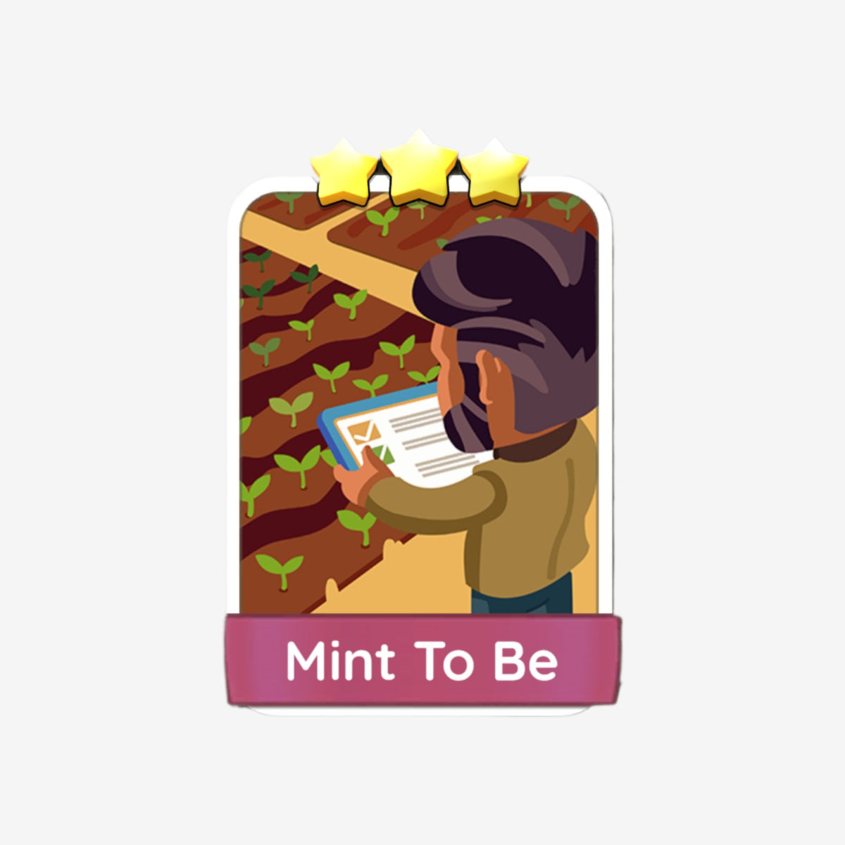 Mint To Be - Monopoly Go Sticker
